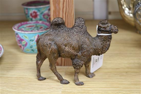 A composition figure of a camel